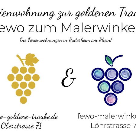 Fewo Zur Goldenen Traube Rüdesheim nad Renem Zewnętrze zdjęcie