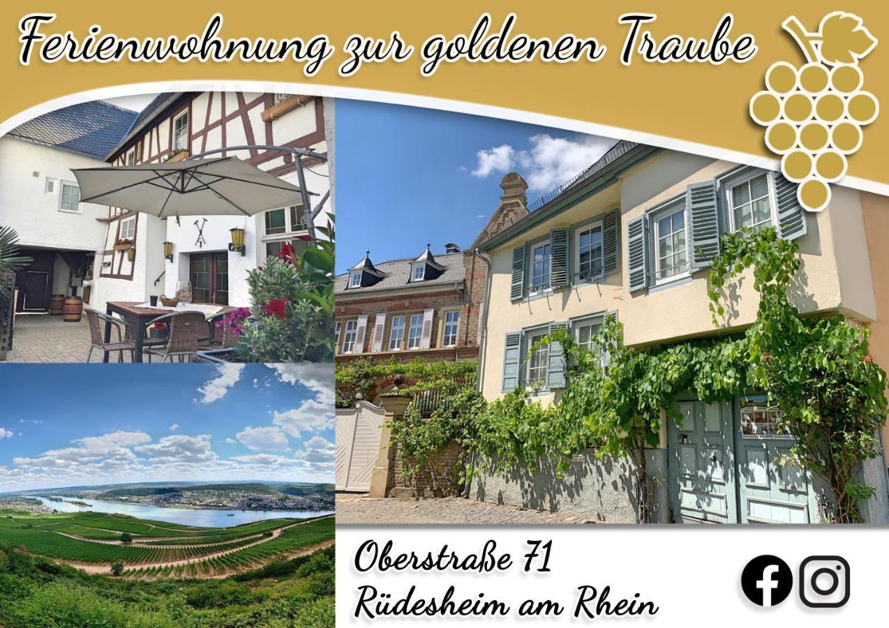 Fewo Zur Goldenen Traube Rüdesheim nad Renem Zewnętrze zdjęcie